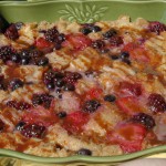 3-Berry Bread Pudding