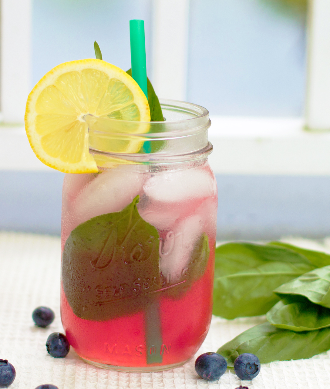 Blueberry Basil Meyer Lemonade Recipe Stark Bro's