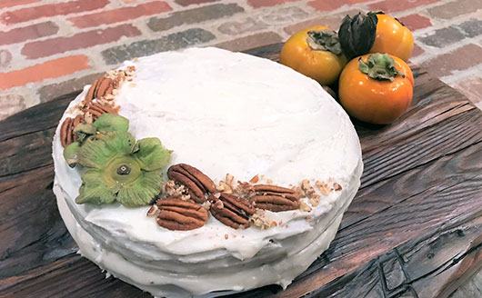Photo of persimmon cake