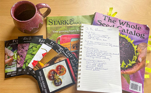 garden planning materials