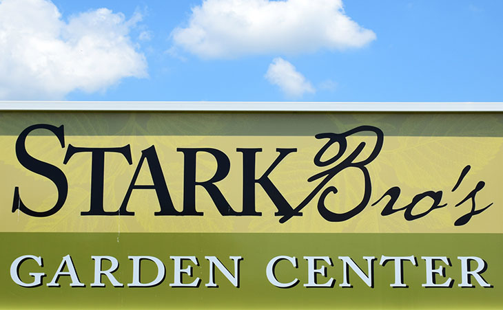 Stark Bro's Garden Center Sign