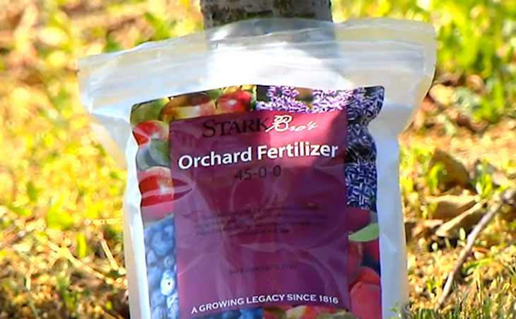 Bag of orchard fertilizer
