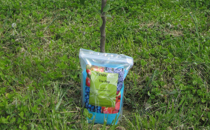 Bag of Stark Tre Pep fertilizer