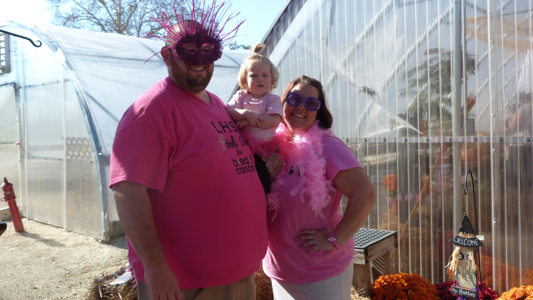 Hendrickson Family in Pink