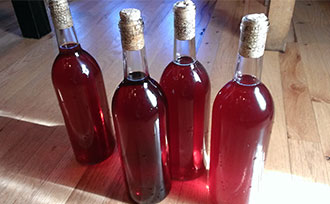 Wine bottles