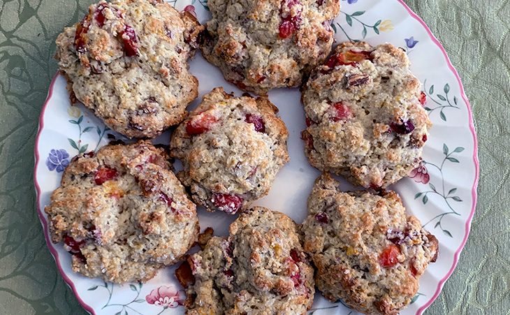 fresh scones 