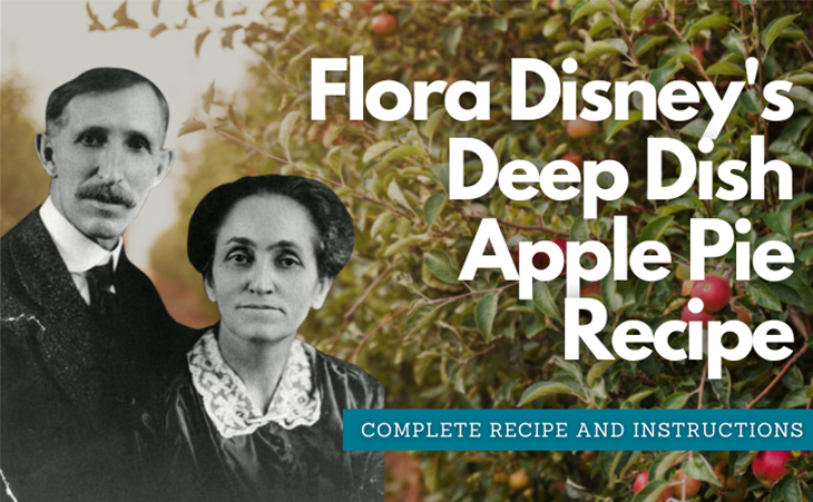 Flora Disney's Deep Dish Apple Pie Recipe
