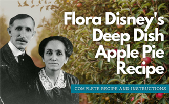 Flora Disney's Deep Dish Apple Pie Recipe