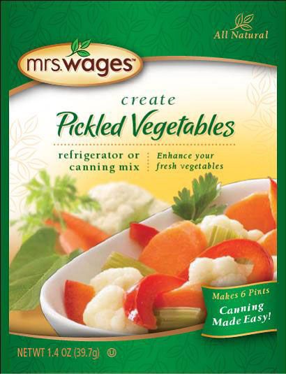 Photo of Mrs. Wages® Refrigerator or Canning Pickle Mix