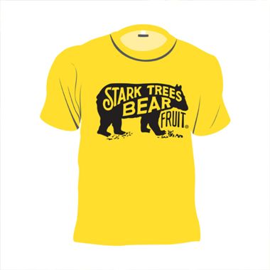Photo of Short Sleeve Bear Logo Youth T-Shirt Island Yellow