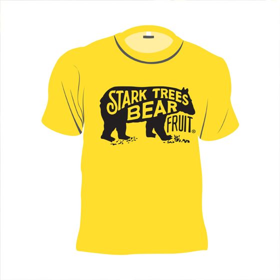 Photo of Short Sleeve Bear Logo Youth T-Shirt Island Yellow