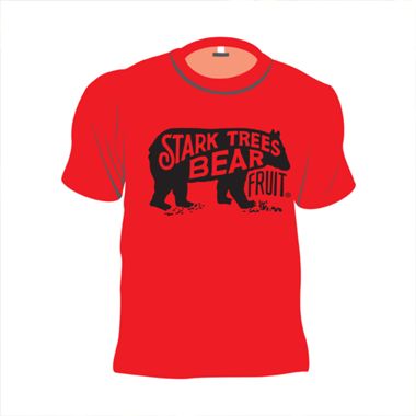 Photo of Short Sleeve Bear Logo Youth T-Shirt True Red