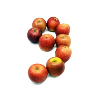 9 in apples