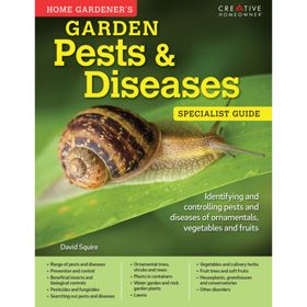 Home Gardener's Garden Pests & Diseases Book Cover