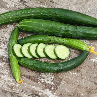 Photo of cucumbers.