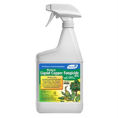 Monterey Liquid Copper Soap Fungicide 32 ounce Readyay to Use Spr