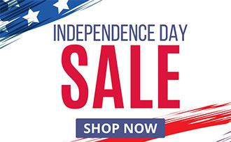 Save up to 50% off during our Independence Day Sale!