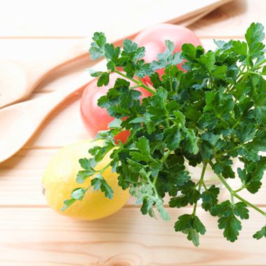 Parsley with other italian ingredients