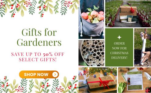 Save up to 50% off these great gifts for gardeners!