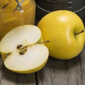 Golden Apple cut open