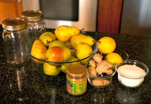 Making Bartlett Pear Preserves