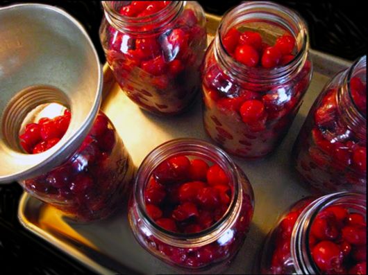 Canned Cherries