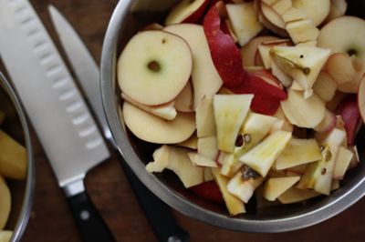 Read the full article Raw Apple Scraps