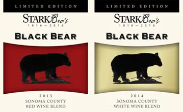 Read the full article Black bear wine label