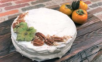 Photo of persimmon cake