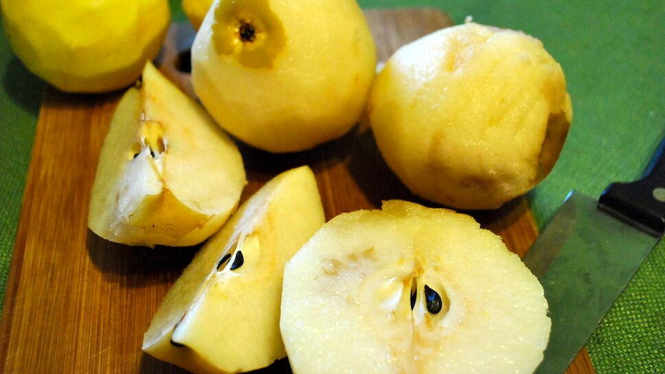 Peeled Asian Pears