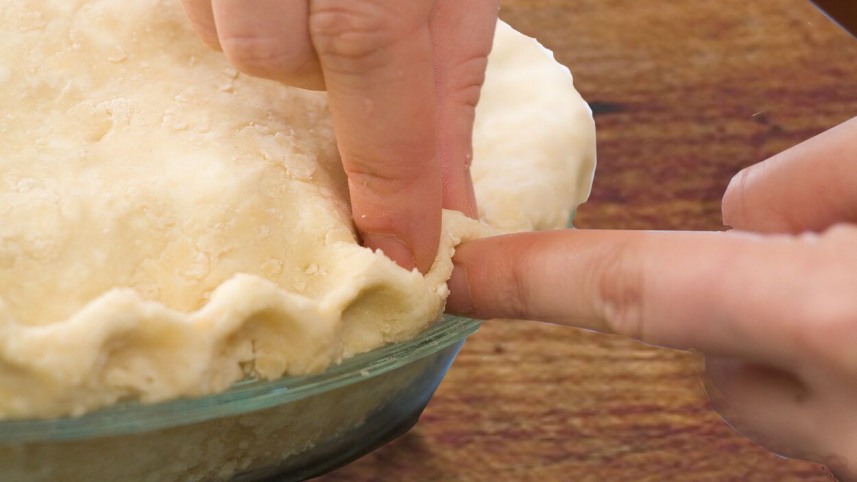 Crimping Edge of Top Crust Crimping Edge of Top Crust