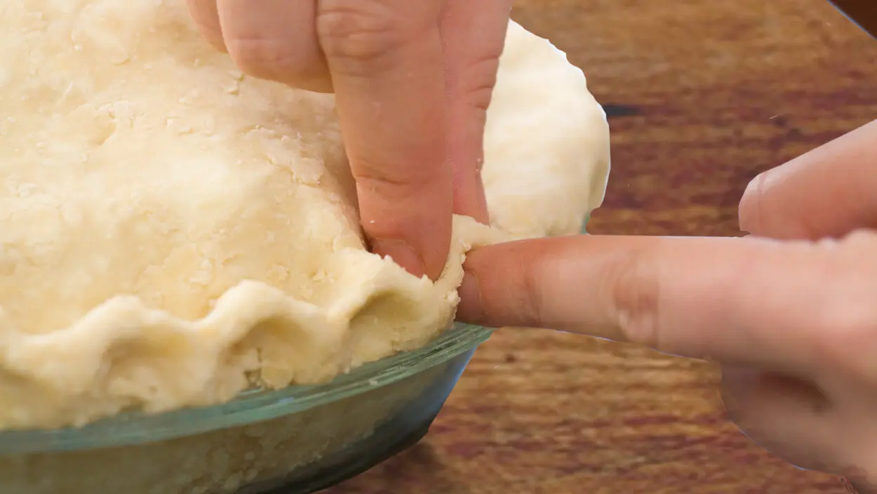 Crimping Edge of Top Crust Crimping Edge of Top Crust