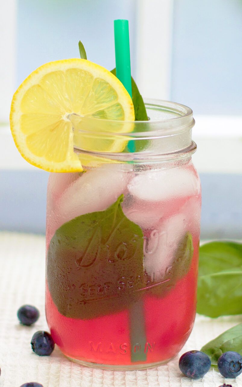 Blueberry Meyer Lemonade