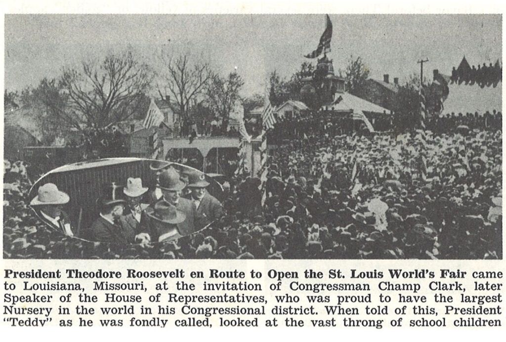 President Roosevelt at the World's Fair