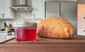 Redbud jelly